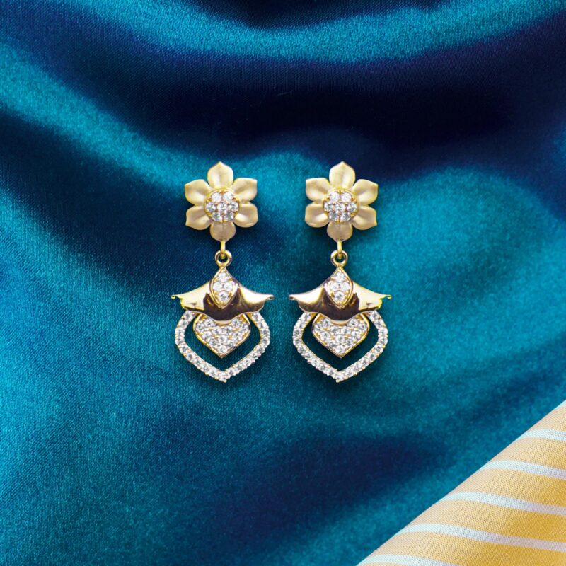 Yasho Jewellers Products Flower Earings