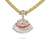 Yasho Jewellers Products Silver Stone Necklace