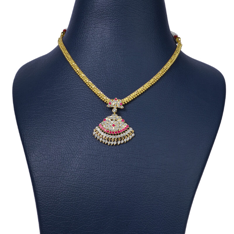 Yasho Jewellers Products Silver Stone Necklace