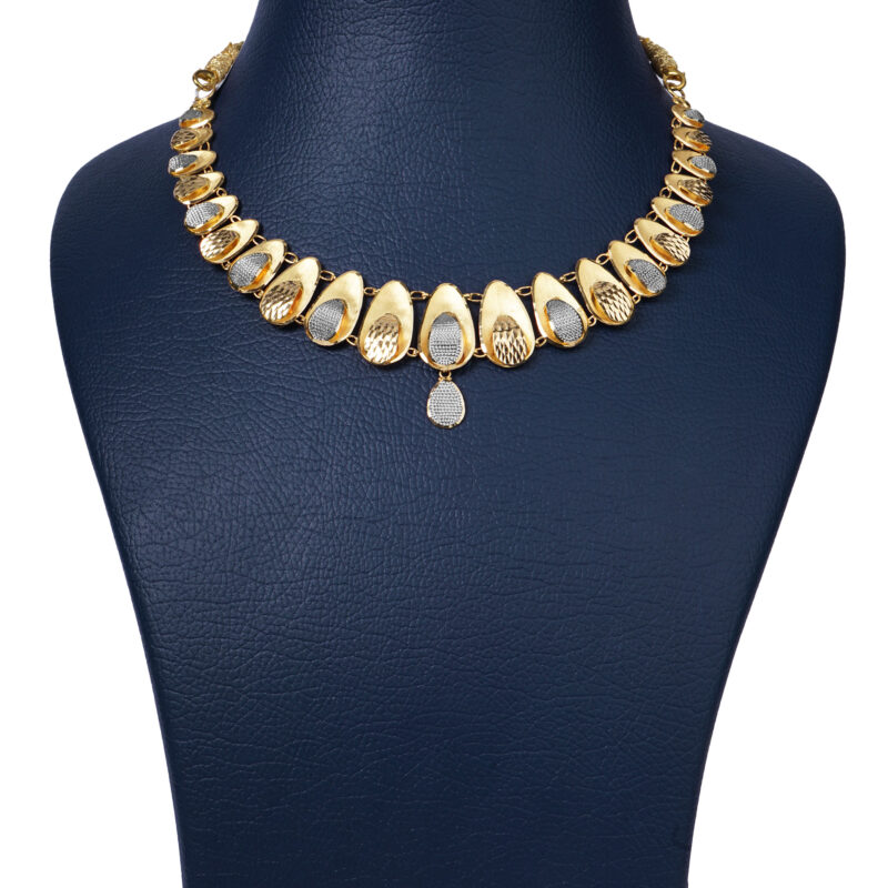 Yasho Jewellers Products Silver Stylen Modern Necklace