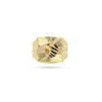 Yasho Jewellers Products Gold Ring Tiger head